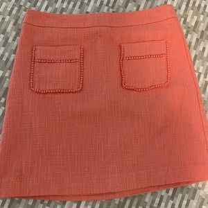 Loft coral skirt